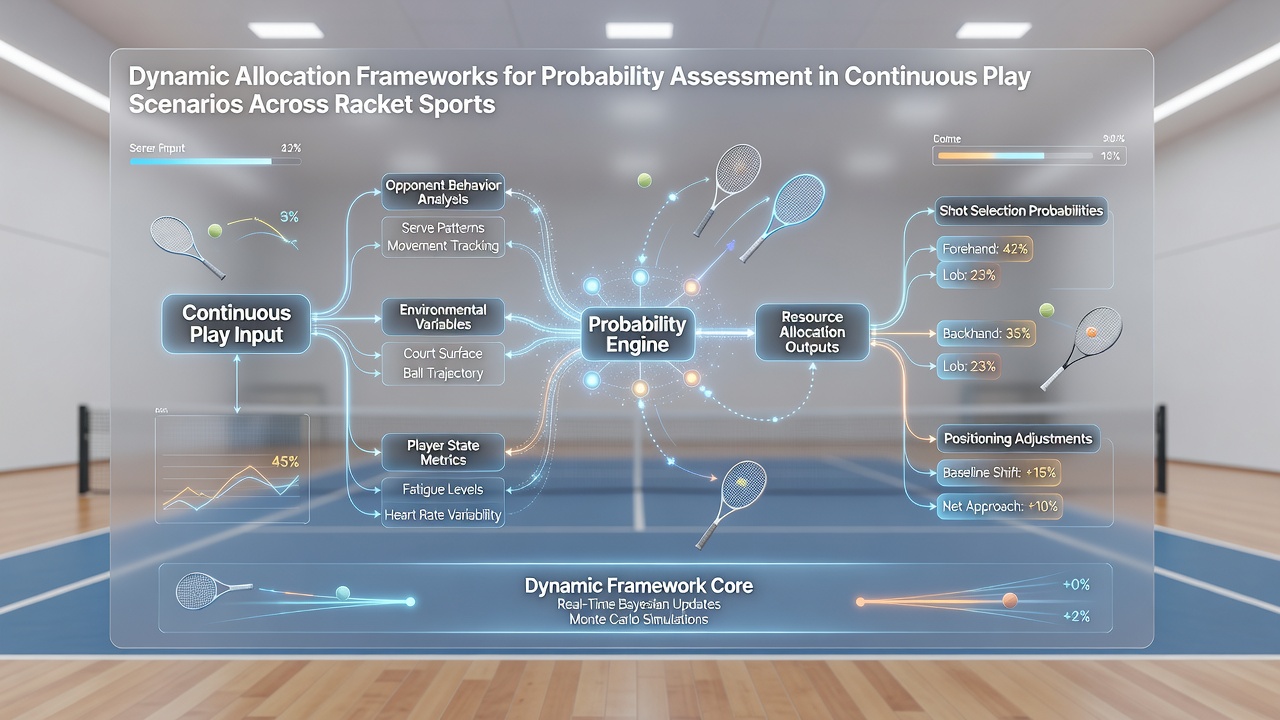 Heat map visualization showing probability shifts during live soccer and tennis play