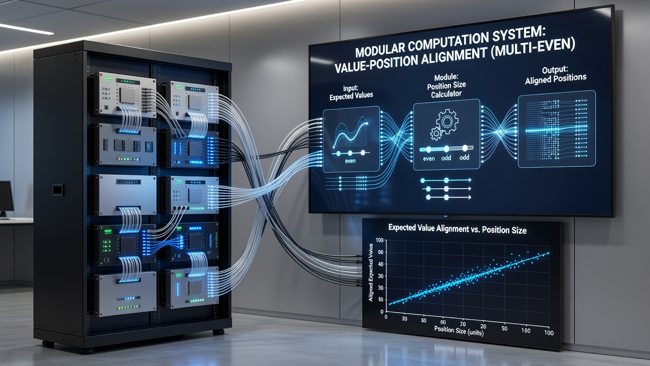 Flowchart illustrating how correlation modules adjust position sizes in a multi-event wagering portfolio