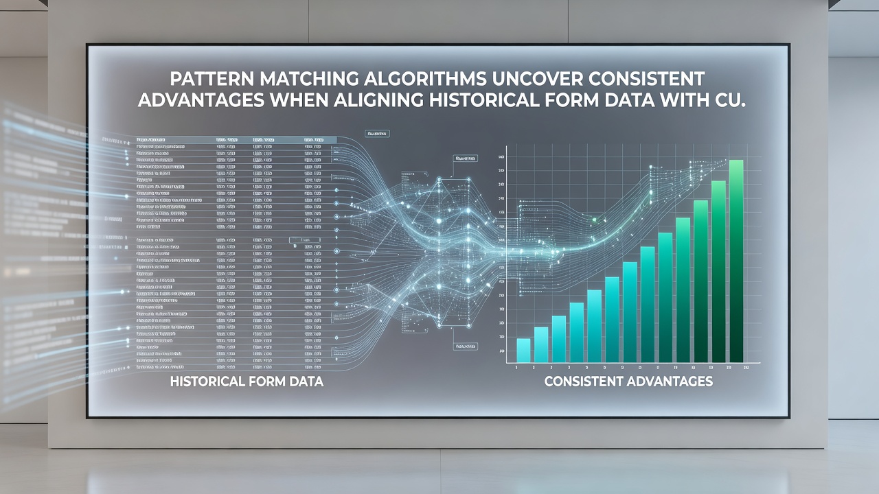 Detailed chart showing alignment between historical form data and current odds for racket sports and equine events